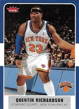 2007-08 Fleer - Glossy #80 Quentin Richardson Front