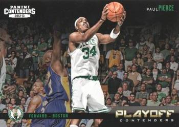 2012-13 Panini Contenders - Playoff Contenders #10 Paul Pierce Front