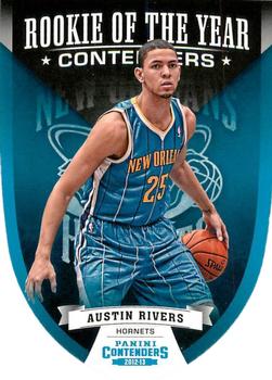 2012-13 Panini Contenders - Rookie Of The Year Contenders #3 Austin Rivers Front