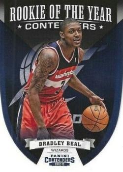 2012-13 Panini Contenders - Rookie Of The Year Contenders #4 Bradley Beal Front