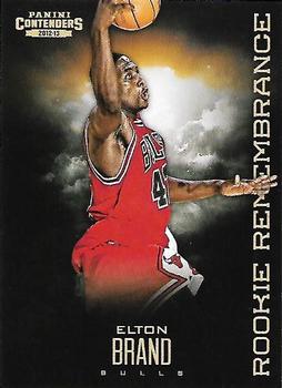 2012-13 Panini Contenders - Rookie Remembrance #11 Elton Brand Front