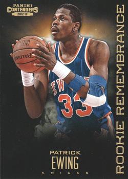2012-13 Panini Contenders - Rookie Remembrance #24 Patrick Ewing Front