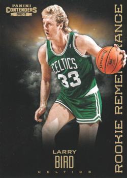 2012-13 Panini Contenders - Rookie Remembrance #26 Larry Bird Front