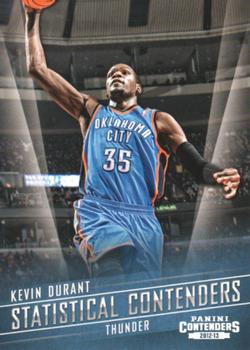 2012-13 Panini Contenders - Statistical Contenders #3 Kevin Durant Front