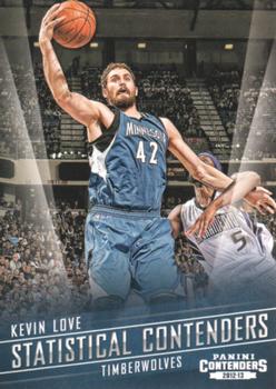 2012-13 Panini Contenders - Statistical Contenders #5 Kevin Love Front