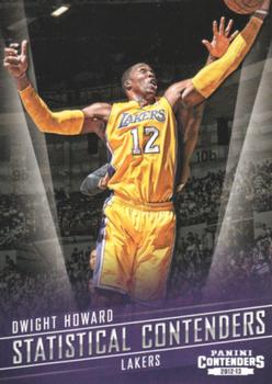 2012-13 Panini Contenders - Statistical Contenders #11 Dwight Howard Front