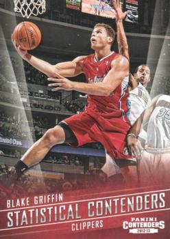 2012-13 Panini Contenders - Statistical Contenders #15 Blake Griffin Front