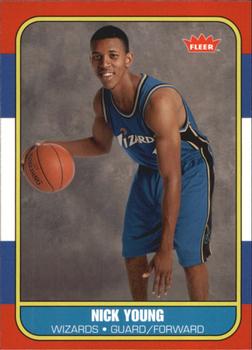2007-08 Fleer - 86-87 Retro Rookies Glossy #86R-160 Nick Young Front