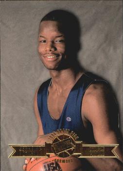 1996 Press Pass #16 Jermaine O'Neal Front