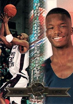 1996 Press Pass #44 Kobe Bryant / Jermaine O'Neal Front