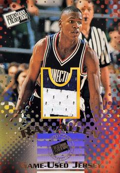 1996 Press Pass - Game-Used Jerseys #J 3 Ray Allen Front