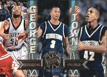 1996 Press Pass - Swisssh #41 Jerome Williams / Allen Iverson / Othella Harrington Front