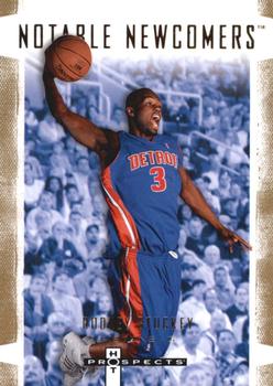 2007-08 Fleer Hot Prospects - Notable Newcomers #NN-8 Rodney Stuckey Front