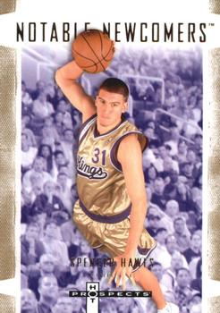 2007-08 Fleer Hot Prospects - Notable Newcomers #NN-9 Spencer Hawes Front