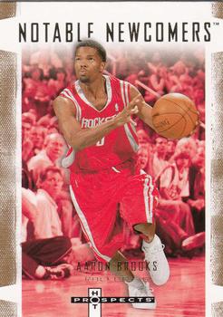 2007-08 Fleer Hot Prospects - Notable Newcomers #NN-15 Aaron Brooks Front