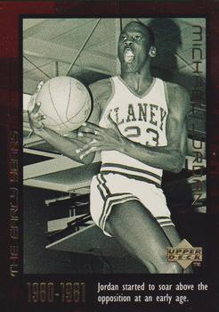 1999 Upper Deck Michael Jordan Career Collection #4 Michael Jordan Front