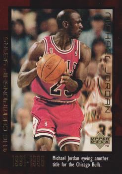 1999 Upper Deck Michael Jordan Career Collection #30 Michael Jordan Front