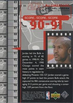 1998 Upper Deck Michael Jordan Living Legend #55 Michael Jordan Back