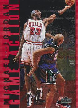 1998 Upper Deck Michael Jordan Living Legend - Game Action Red #G1 Michael Jordan Front