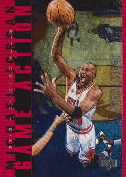 1998 Upper Deck Michael Jordan Living Legend - Game Action Red #G5 Michael Jordan Front