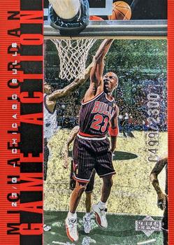 1998 Upper Deck Michael Jordan Living Legend - Game Action Red #G7 Michael Jordan Front