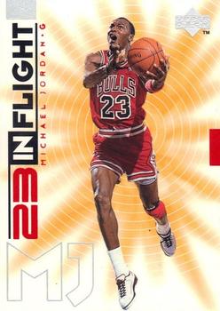 1998 Upper Deck Michael Jordan Living Legend - In-Flight #IF1 Michael Jordan Front