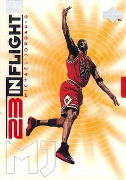 1998 Upper Deck Michael Jordan Living Legend - In-Flight #IF13 Michael Jordan Front
