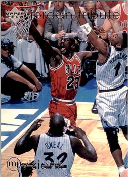 1997-98 Upper Deck Michael Jordan Tribute #MJ7 Michael Jordan Front