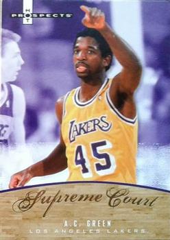2007-08 Fleer Hot Prospects - Supreme Court #SC-12 A.C. Green Front