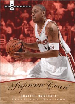 2007-08 Fleer Hot Prospects - Supreme Court #SC-20 Donyell Marshall Front