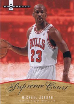 2007-08 Fleer Hot Prospects - Supreme Court #SC-16 Michael Jordan Front