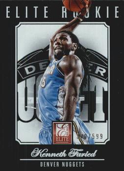 2012-13 Panini Elite #221 Kenneth Faried Front