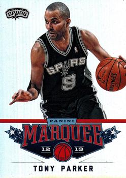 2012-13 Panini Marquee #57 Tony Parker Front