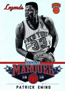2012-13 Panini Marquee #104 Patrick Ewing Front