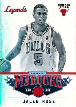 2012-13 Panini Marquee #122 Jalen Rose Front