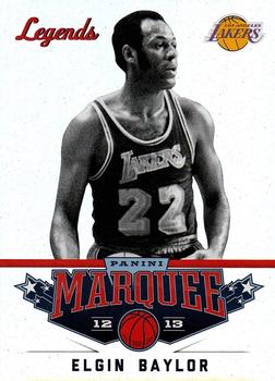 2012-13 Panini Marquee #135 Elgin Baylor Front