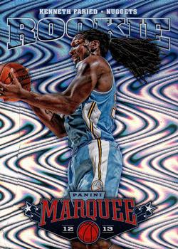 2012-13 Panini Marquee #165 Kenneth Faried Front