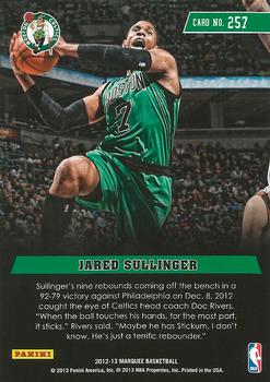 2012-13 Panini Marquee #257 Jared Sullinger Back