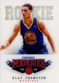 2012-13 Panini Marquee #473 Klay Thompson Front