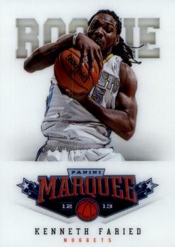 2012-13 Panini Marquee #475 Kenneth Faried Front