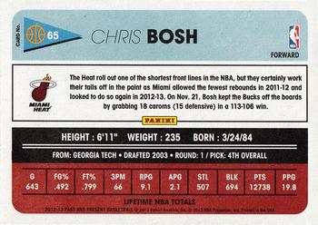 2012-13 Panini Past & Present #65 Chris Bosh Back