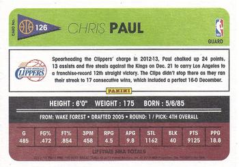 2012-13 Panini Past & Present #126 Chris Paul Back