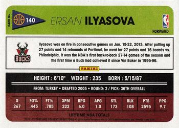 2012-13 Panini Past & Present #140 Ersan Ilyasova Back