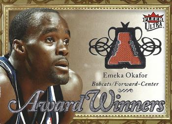 2007-08 Ultra - Award Winners Jersey #AW-EO Emeka Okafor Front
