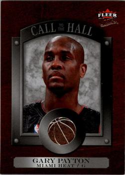 2007-08 Ultra - Call to the Hall #CH-8 Gary Payton Front