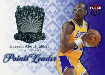2007-08 Ultra - Season Crowns #SC-5 Kareem Abdul-Jabbar Front