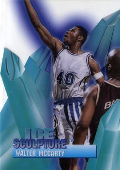 1996 Collector's Edge Rookie Rage - Ice Sculpture #27 Walter McCarty Front