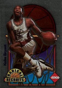 1996 Collector's Edge Rookie Rage - Radical Recruits #3 Kobe Bryant Front