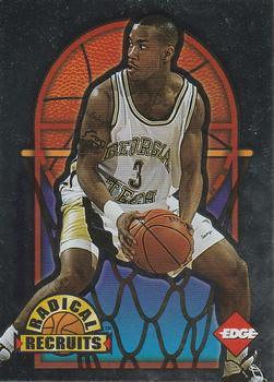 1996 Collector's Edge Rookie Rage - Radical Recruits Factory Set #12 Stephon Marbury Front