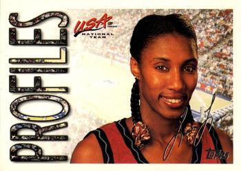 1996 Topps USA Women's National Team #16 Lisa Leslie Front